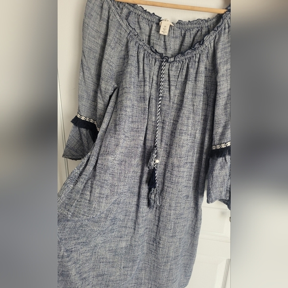 Style & Co. | 100% Cotton Off-Shoulder Sundress - Picture 8 of 9